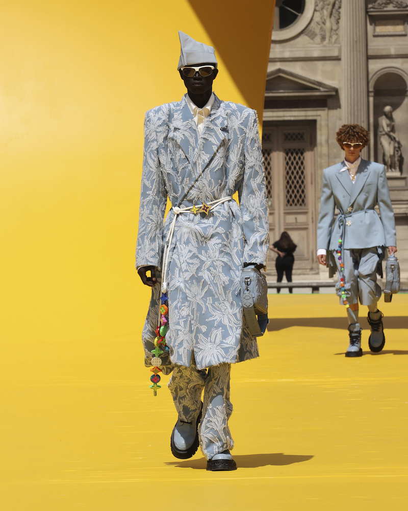 Virgil Abloh Made Playful Suits for Louis Vuitton Fall 2020 - PAPER Magazine