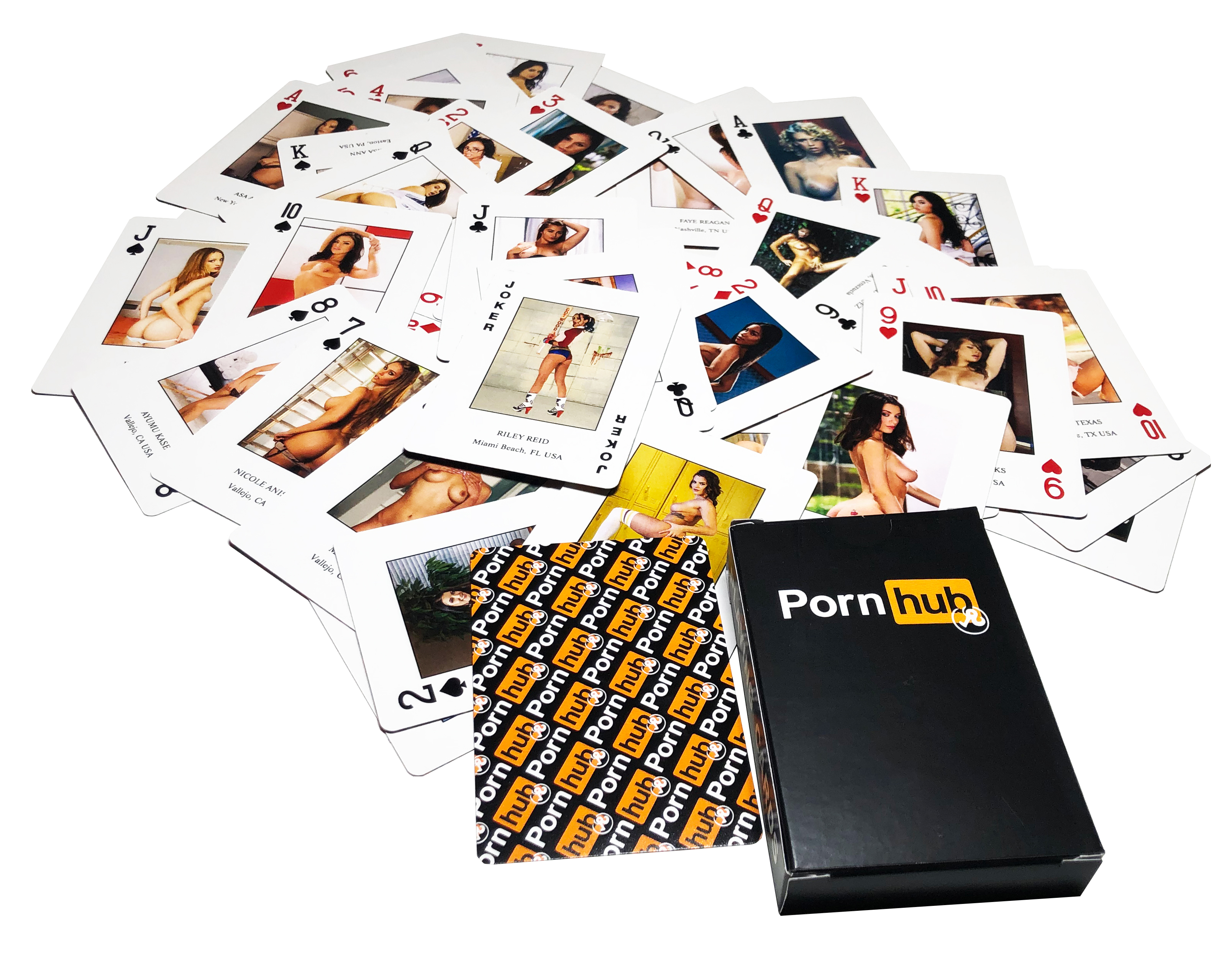 Pornhub playing cards