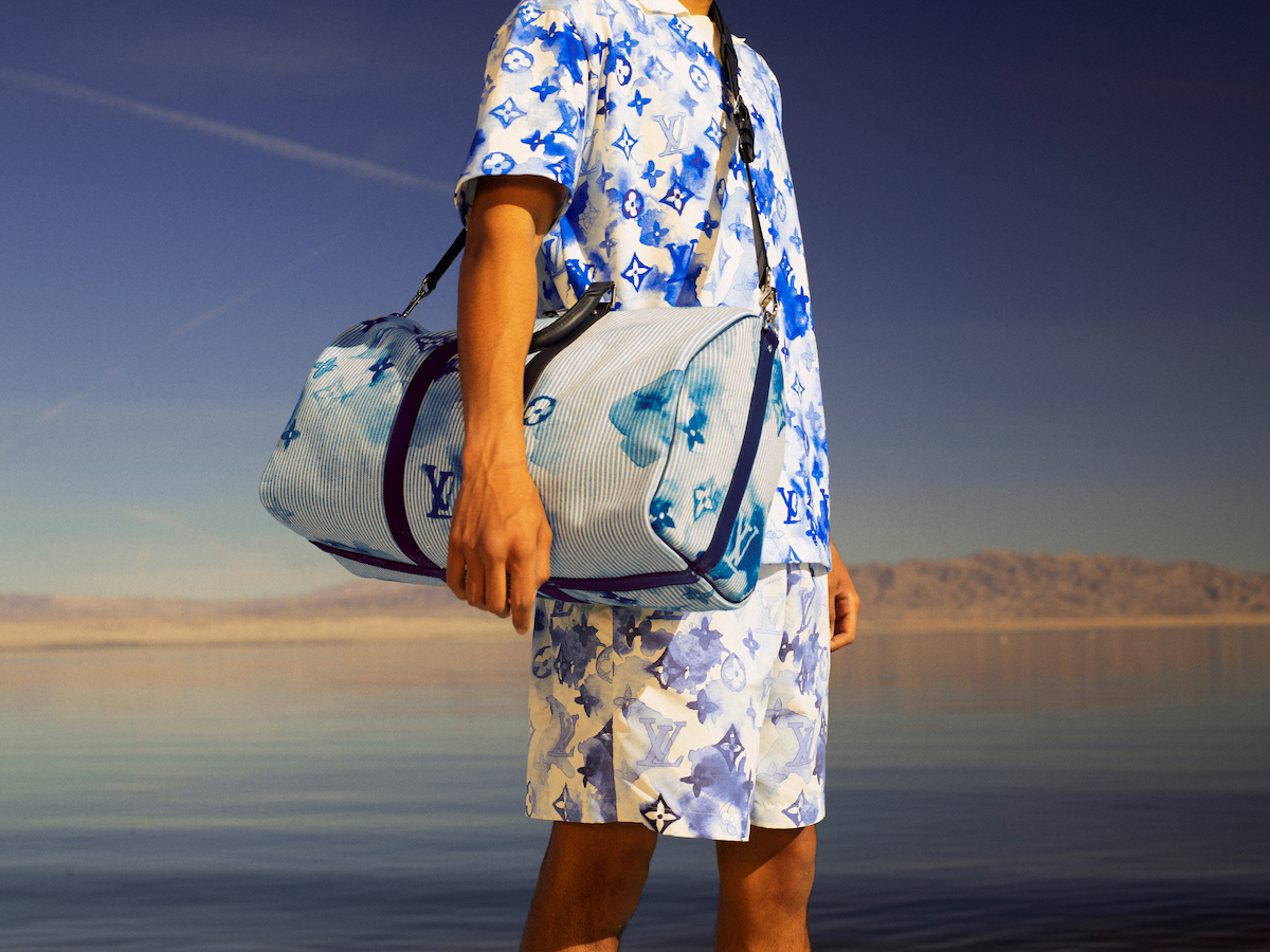LOUIS VUITTON SS21 Water Printing Male Colors 1A8QWA
