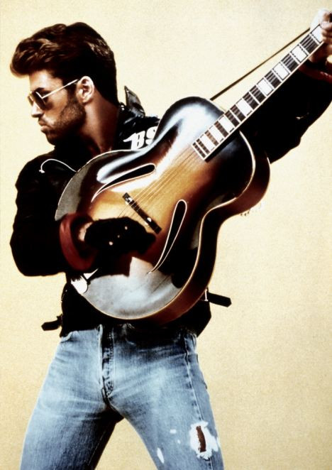 george michael faith jeans