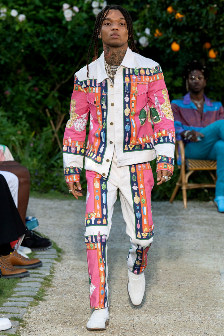 A$AP Rocky Wore Three Different Outfits at PFW Men's Yesterday