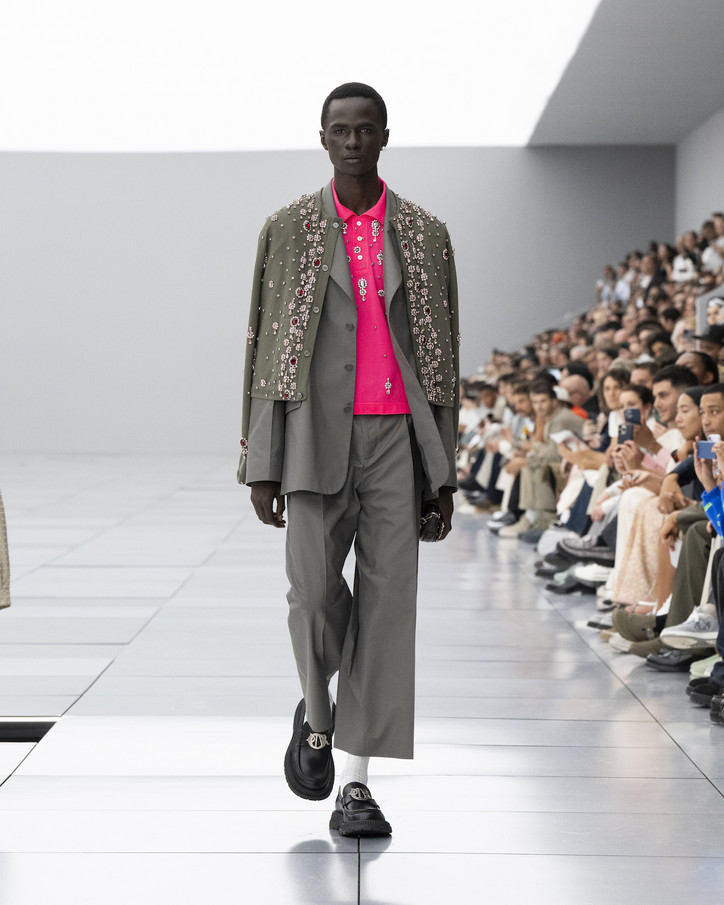 Dior designer Kim Jones may be using female look for menswear