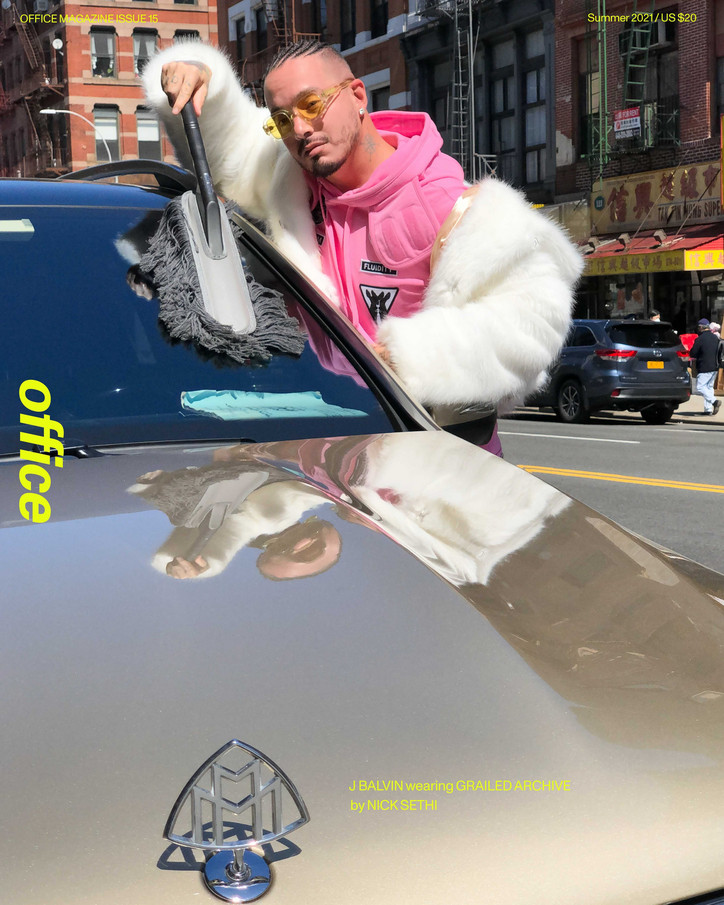 J Balvin Goes Shopping in All-Black and Bulky Ankle Boots in NYC