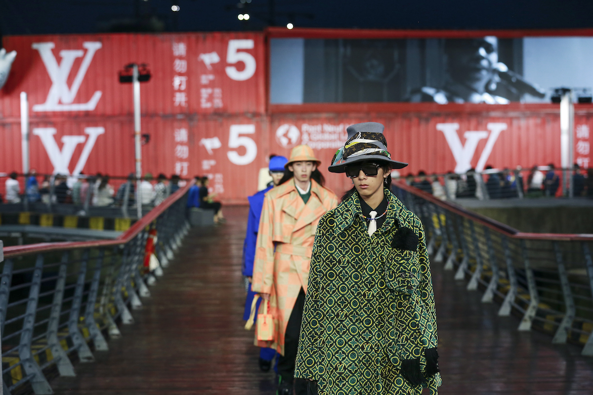 Louis Vuitton Pre-Launches Fall 2021 Menswear At Shanghai Popup