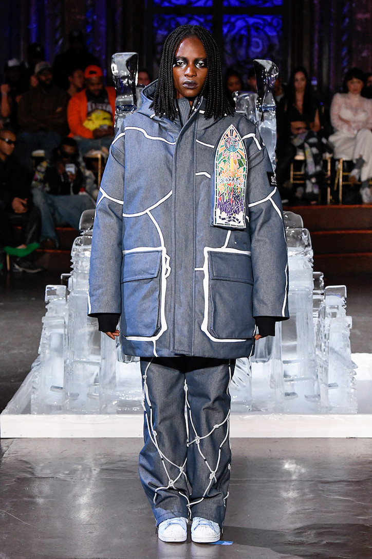 rick owens and moncler showcase their recent FW23 collection