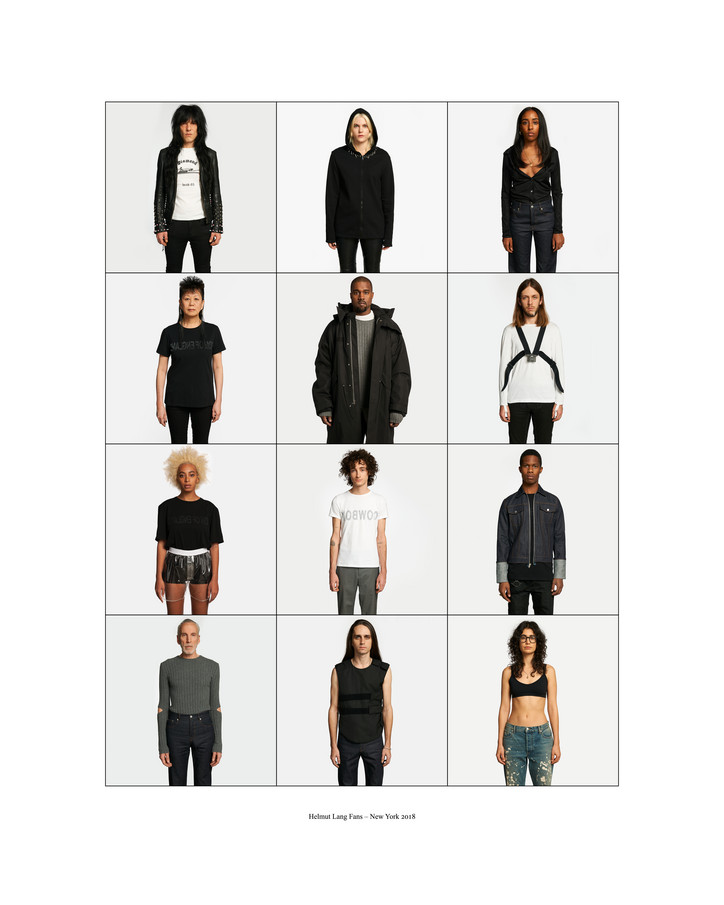 Helmut Lang's new Love Connection-inspired campaign images are