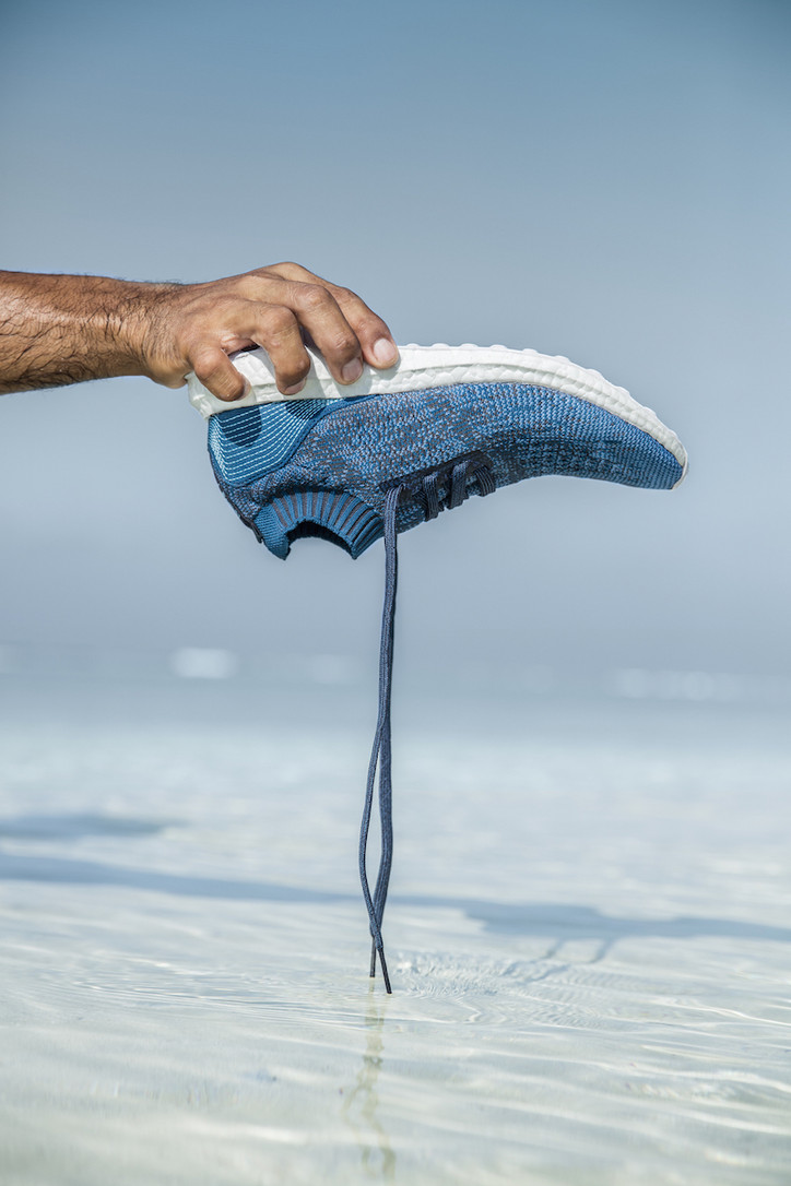 Adidas ultra boost made from discount ocean plastic