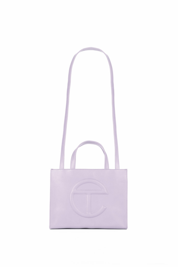 Purple telfar online bag