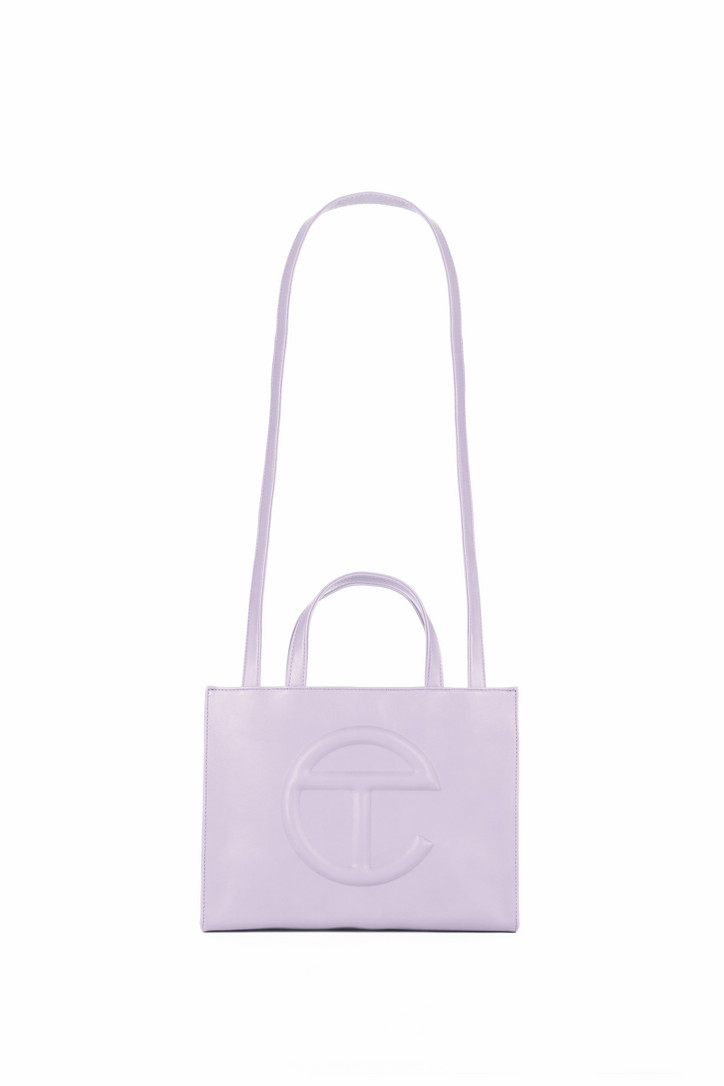 Telfar Small Lavender Shopping Bag - Purple Totes, Handbags