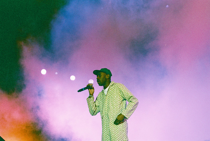 Tyler, The Creator want fans to stop throwing things on stage at his shows