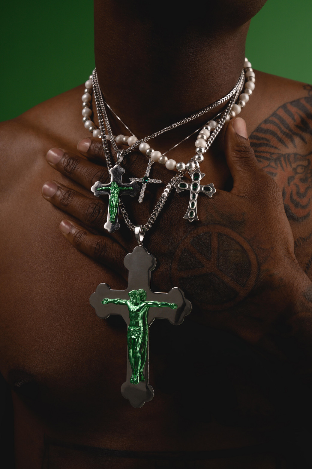 DeAndre Hopkins, Layered Necklaces