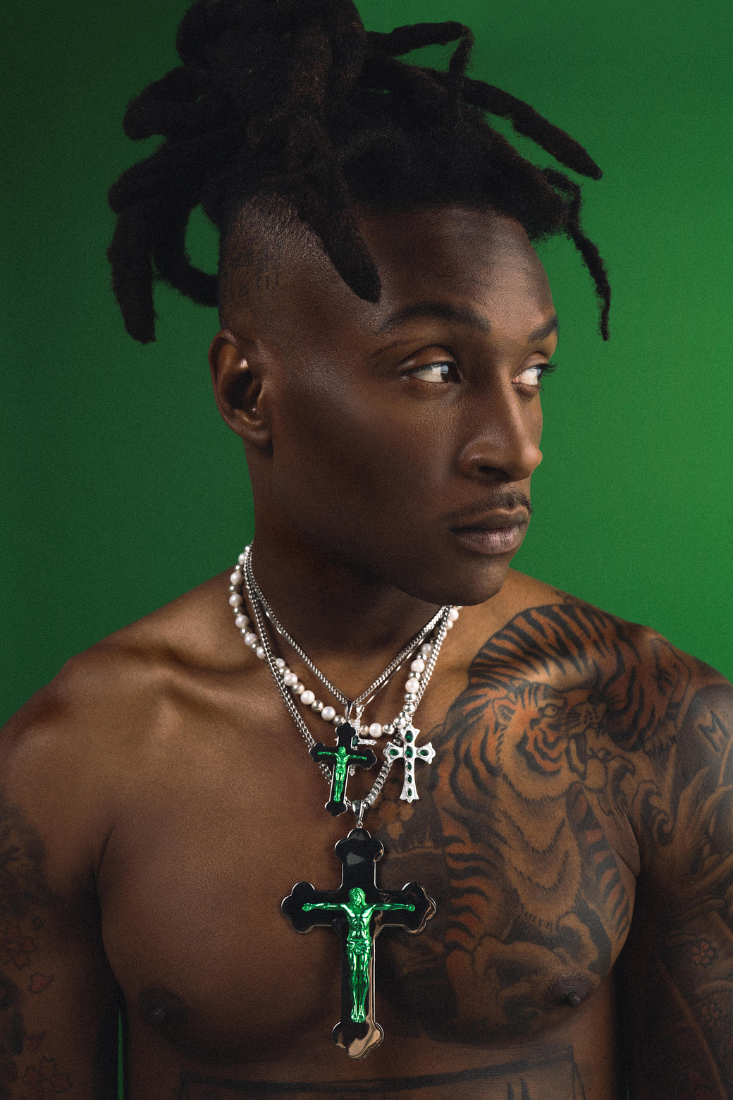 DeAndre Hopkins, Cross Pendant Necklace