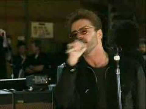 "SOMEBODY TO LOVE REHERSAL" GEORGE MICHAEL & QUEEN ( FREDDY MERCURY TRIBUTE)