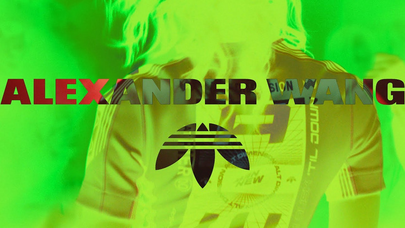 Adidas alexander wang logo hotsell