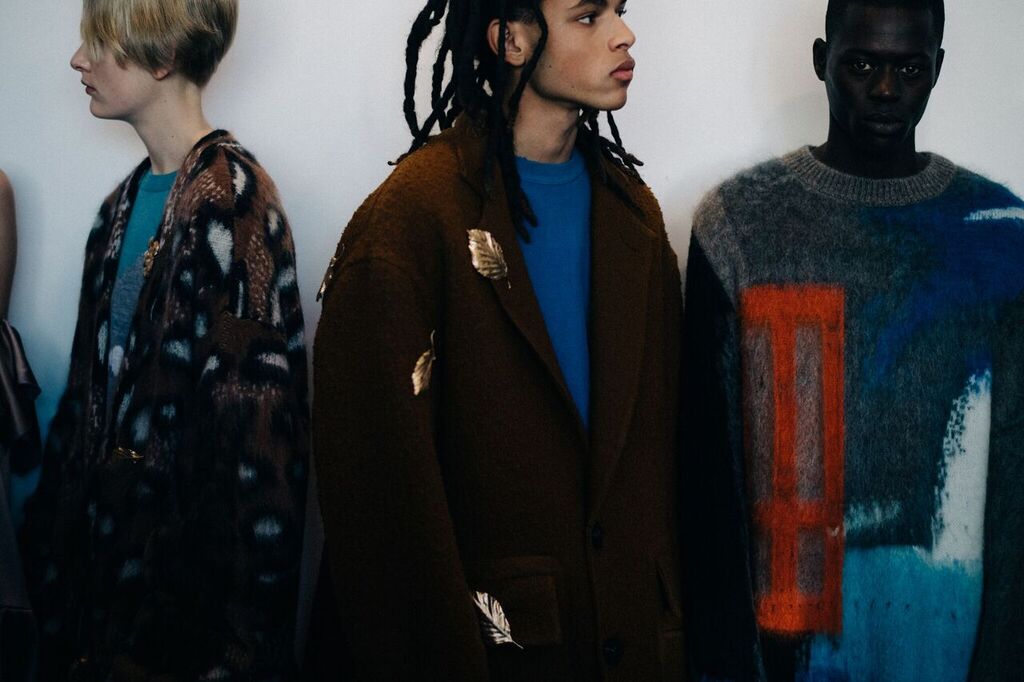 Backstage at Off-White Fall/Winter 2017 | Office Magazine